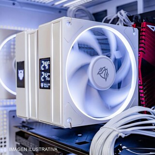 Foto 5 | Disipador Doble Cpu Gamer Balam Rush Heliux Pro Hex75 120mm Argb 3pin Lga1851 Am5 600 - 2000 Rpm 4-p