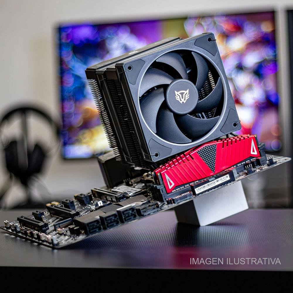 Foto 6 pulgar | Disipador Cpu Gamer Balam Rush Heliux Pro Hex50 120mm Argb 3pin Lga 1851 Am5 600 - 2000 Rpm 4-pin Pw