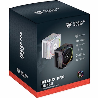 Foto 6 | Disipador Cpu Gamer Balam Rush Heliux Pro Hex50 120mm Argb 3pin Lga 1851 Am5 600 - 2000 Rpm 4-pin Pw