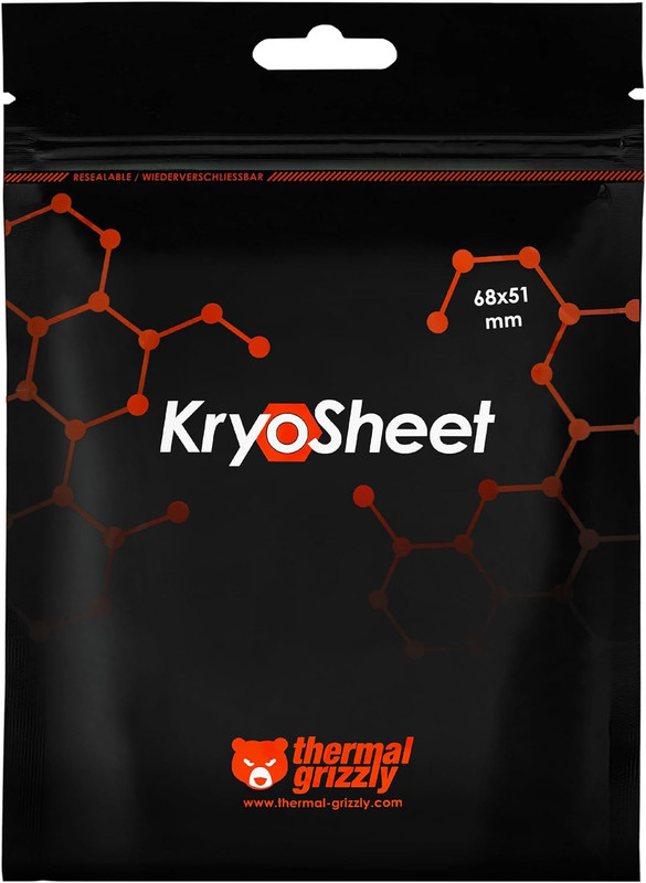 Foto 1 | Thermal Grizzly Thermal Pad Kryosheet 68x51