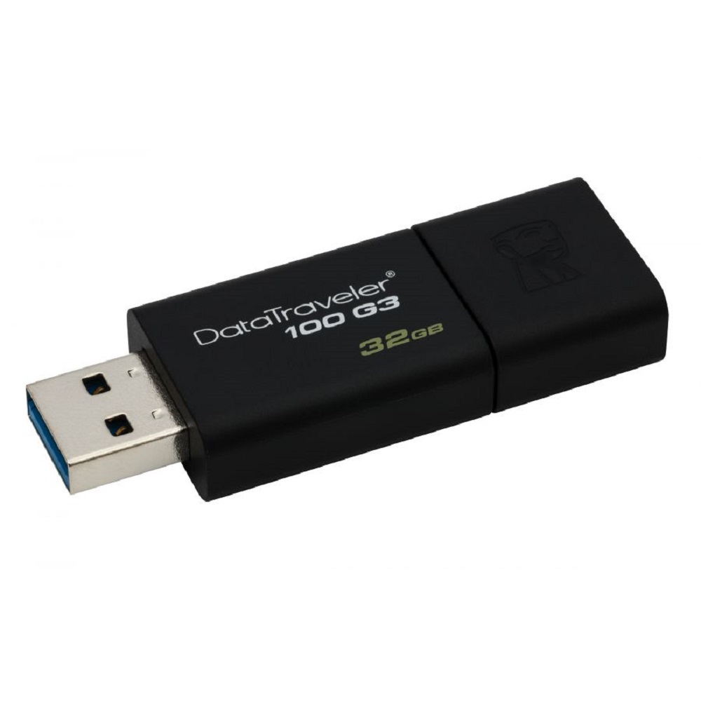 Foto 2 pulgar | Memoria USB Kingston DT100G3/32GB Negro