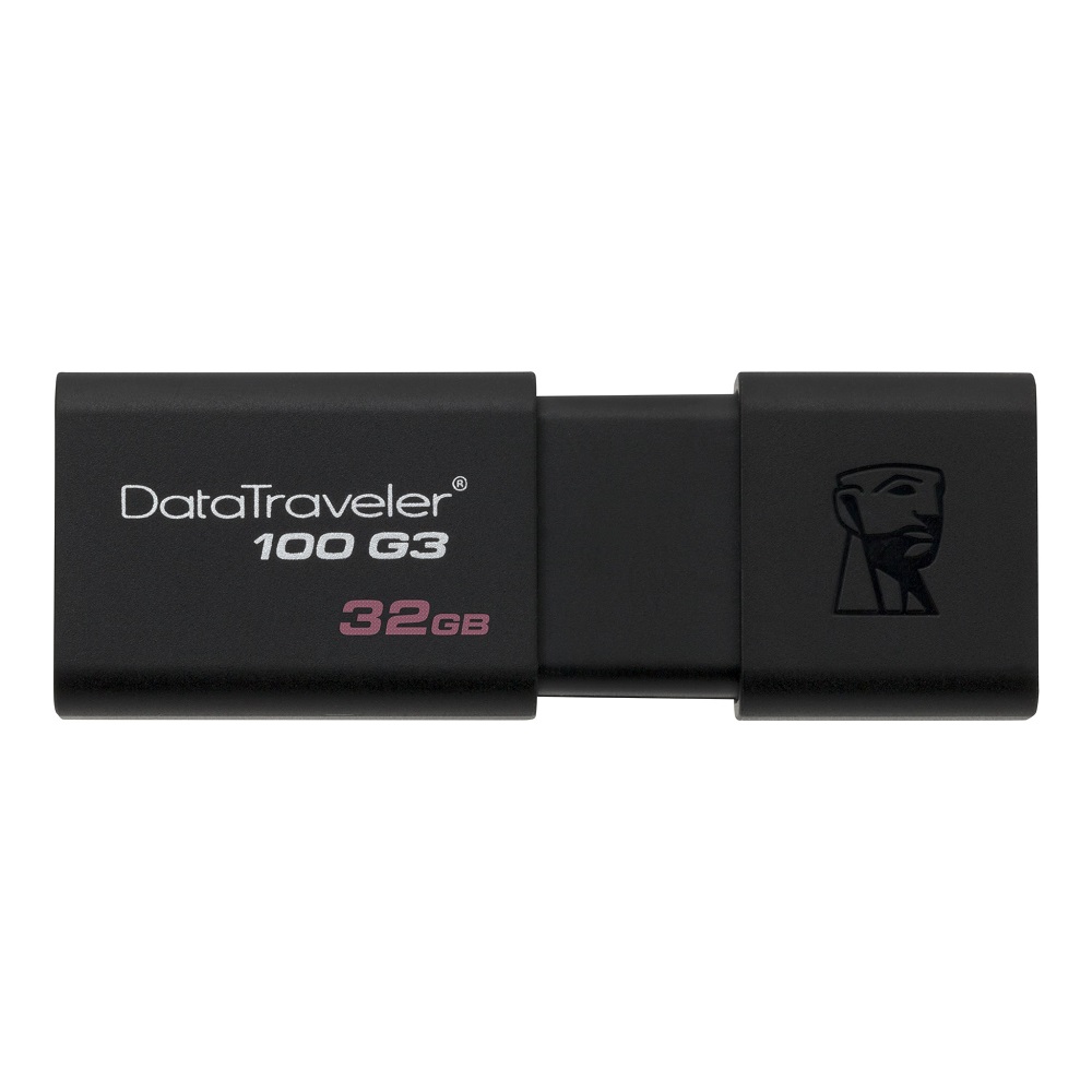 Foto 3 pulgar | Memoria USB Kingston DT100G3/32GB Negro