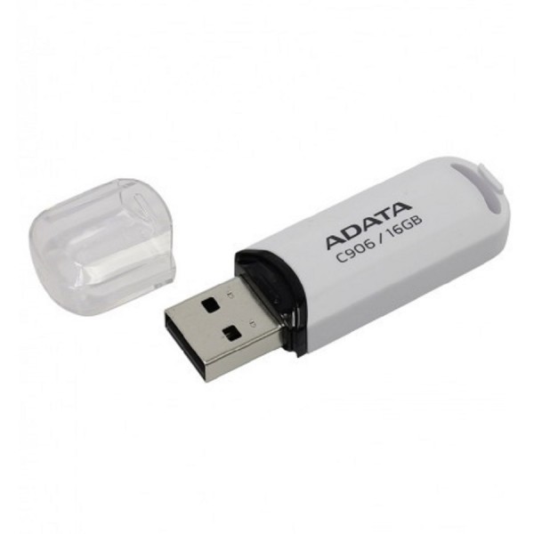 Foto 4 pulgar | Memoria USB Adata AC906-16G-RWH Blanco