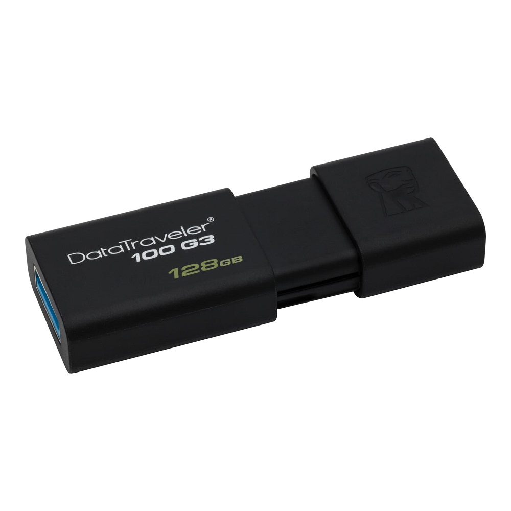 Foto 2 pulgar | Memoria USB Kingston DT100G3/128GB Negro