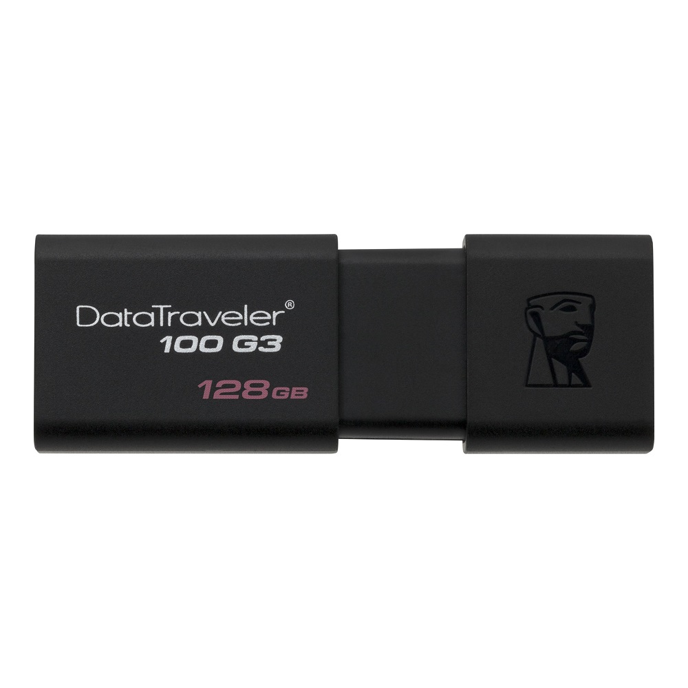 Foto 3 pulgar | Memoria USB Kingston DT100G3/128GB Negro