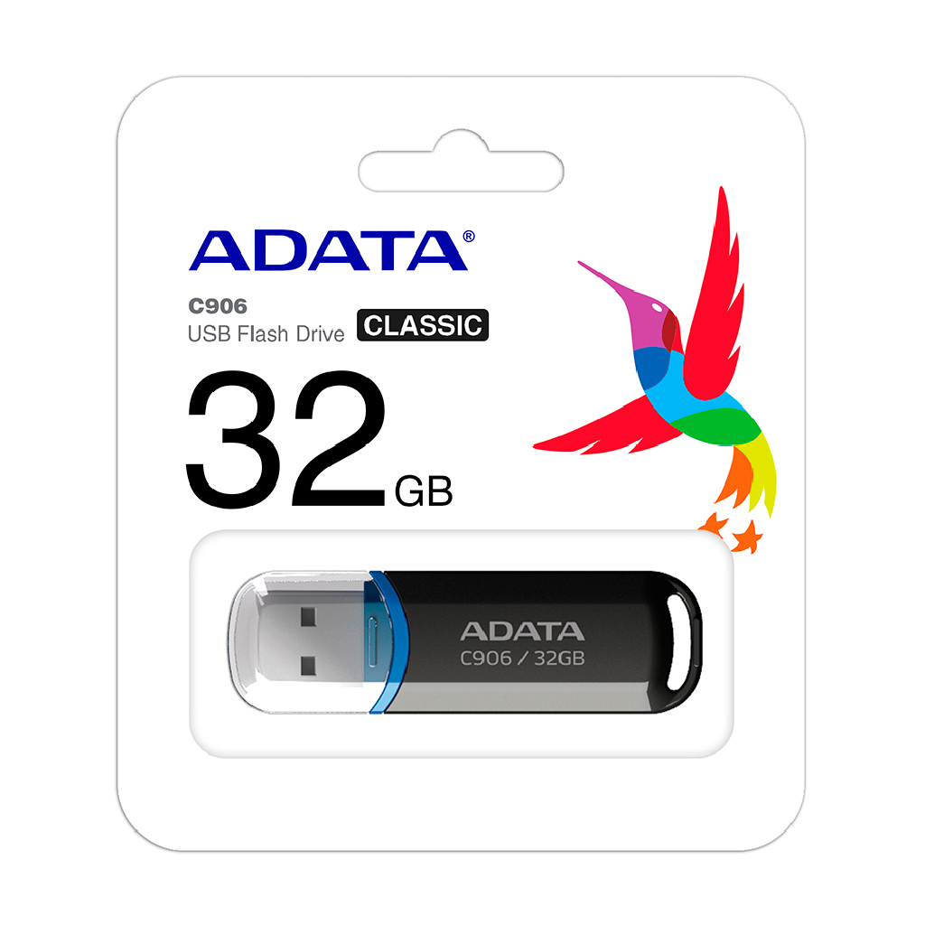 Foto 3 pulgar | Memoria USB Adata AC906-32G-RBK Negro