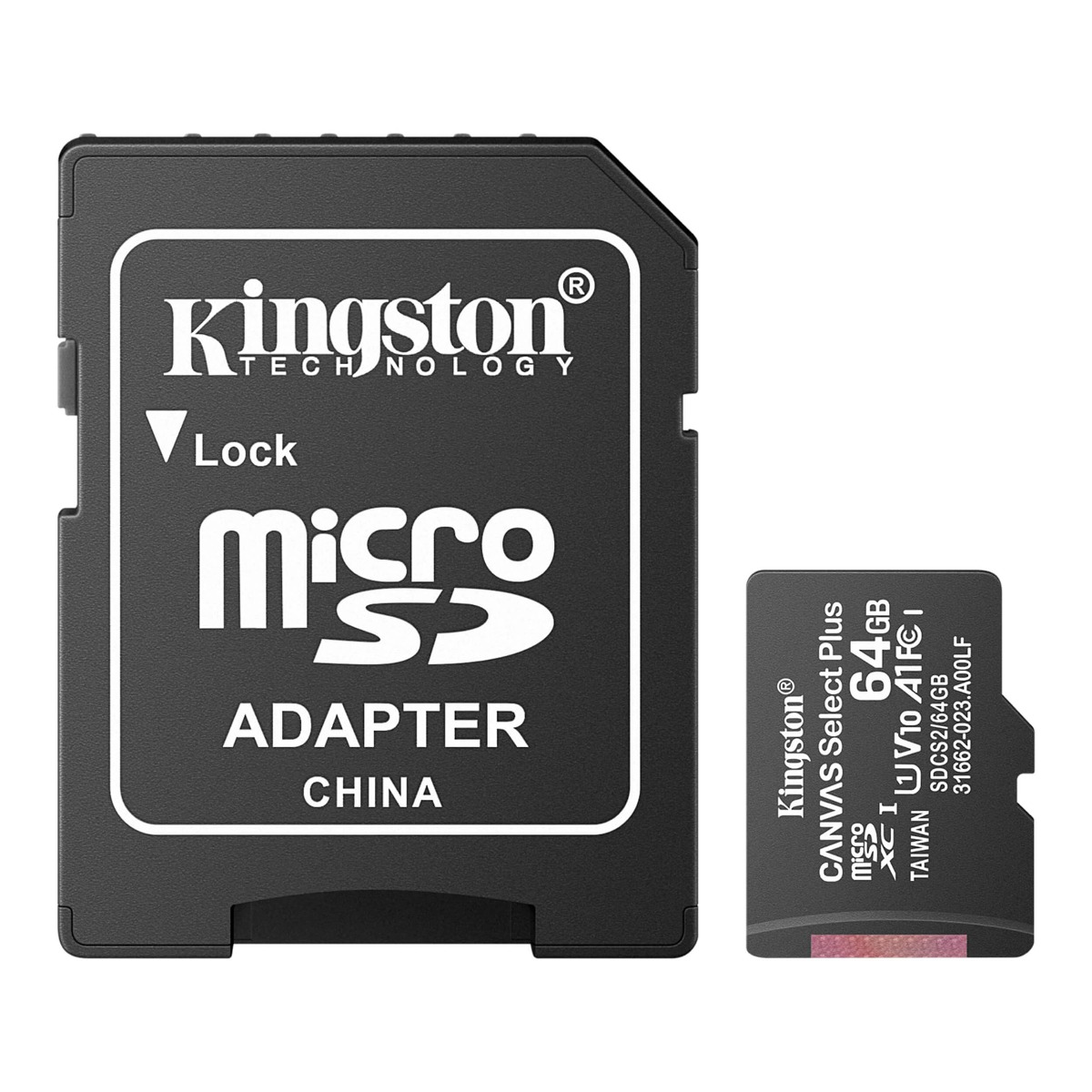 Foto 2 pulgar | Memoria Microsd Kingston Technology Msd-064/micro color Negro de 64 Gb Clase U1/V10/A1