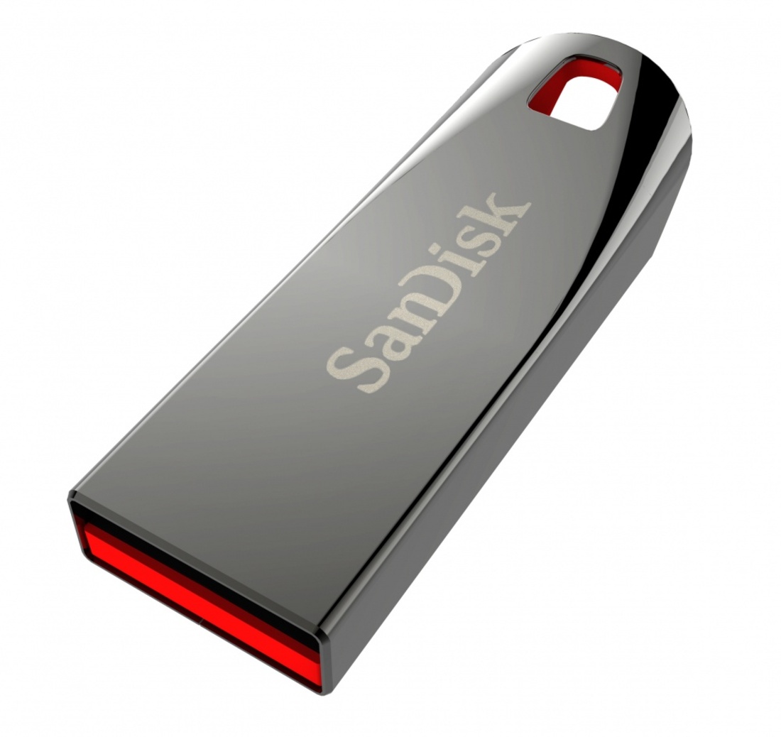 Foto 2 pulgar | Memoria Usb 2.0 Cruzer Force Sandisk 32 Gb color Plateado