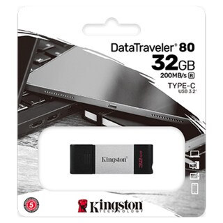Foto 3 | Memoria Kingston Usb 32gb Datatraveler 3.2 Usb-c Dt80