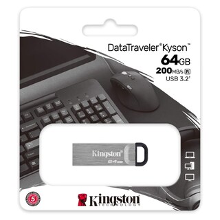 Foto 3 | Memoria Kingston Usb 64gb Datatraveler Kyson Usb 3.2 Dtkn