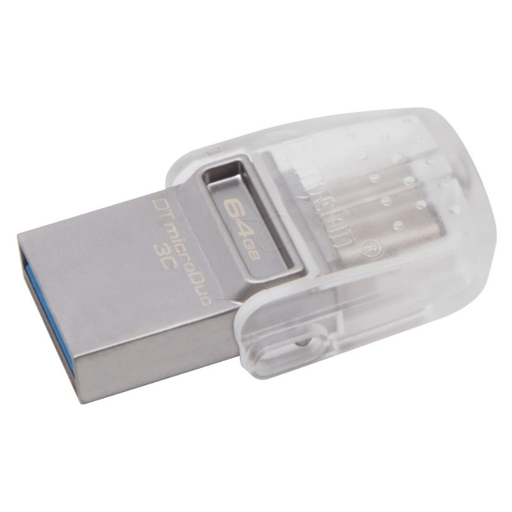 Foto 2 pulgar | Memoria Kingston Usb 64gb Datatraveler 3.1 Dtduo3c