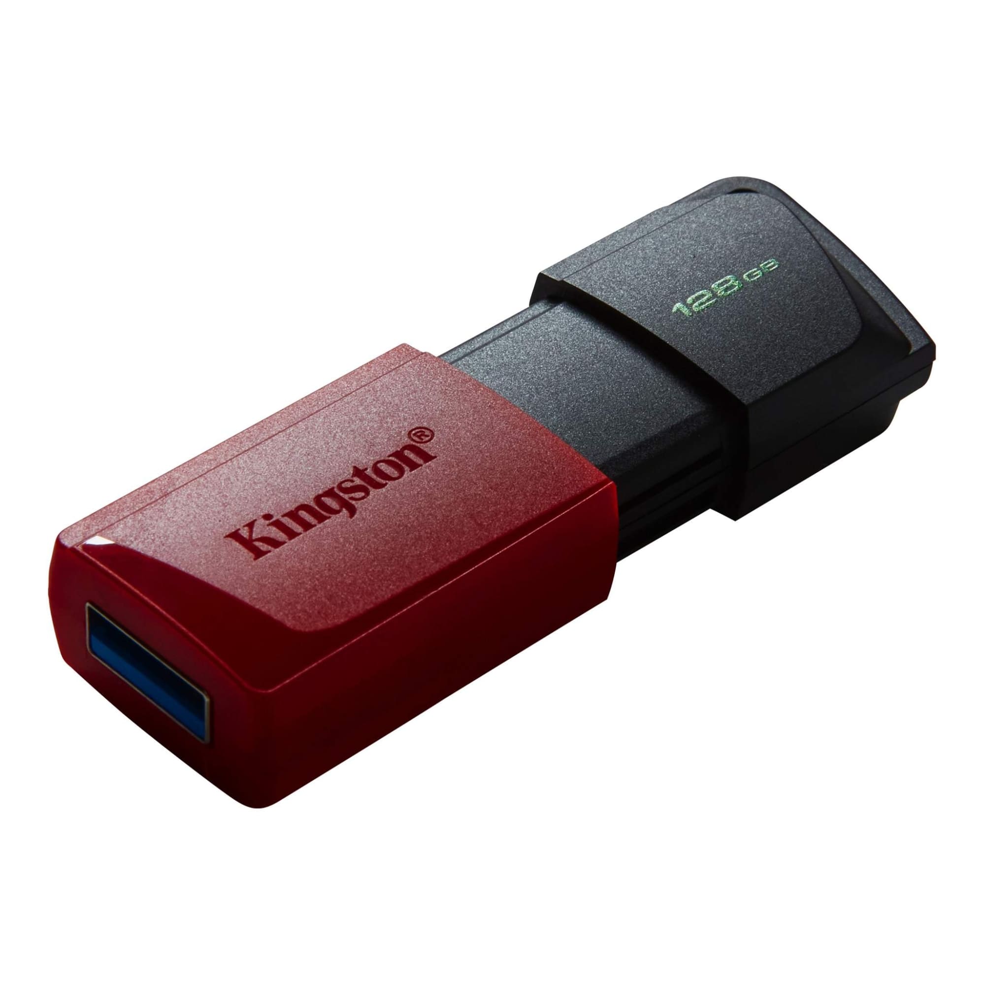 Foto 3 pulgar | Memoria Flash Kingston Technology 128gb Usb 3.2 Exodia M color Negro con Rojo