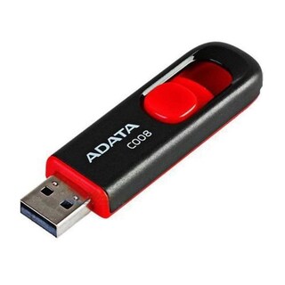 Foto 3 | Memoria Usb 32gb Adata C008 2.0 Retractil Flash Drive Negro Ac008-32g-rkd