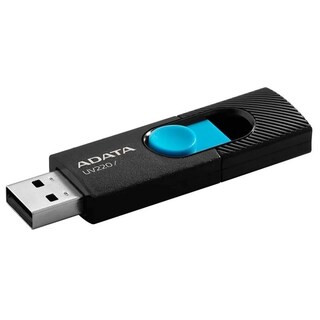 Foto 1 | Memoria Usb 64gb Adata Uv220 2.0 Retractil Flash Drive Negro Auv220-64g-rbkbl