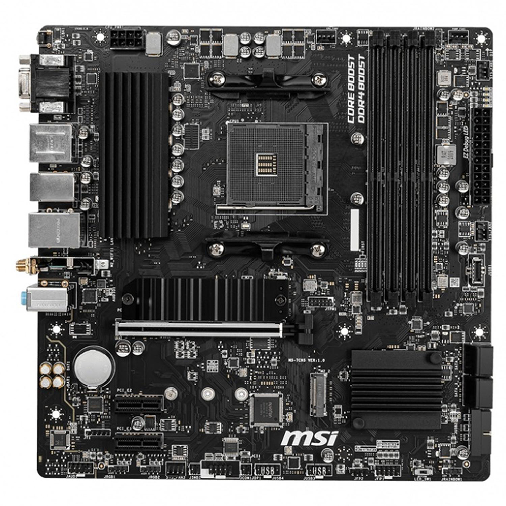 Foto 2 | Tarjeta Madre Msi B550m Pro-vdh color Negro