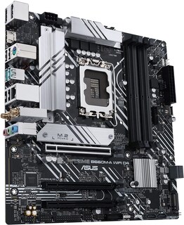 Foto 2 | Tarjeta Madre Asus Prime B660m-a Wifi D4 Ddr4 Micro Atx color Negro