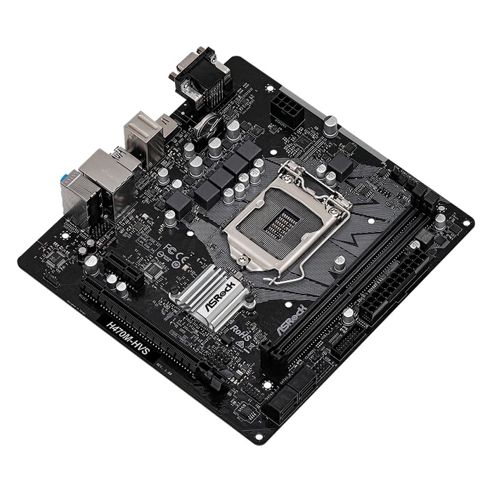 Foto 4 pulgar | Tarjeta Madre Asrock H470m-hvs Intel 1200 Ddr4 Micro Atx color Negro