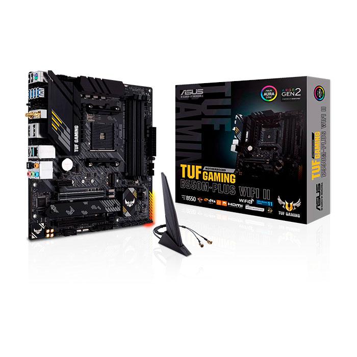 Foto 2 pulgar | Tarjeta Madre Asus TUF Gaming B550M-PLUS WI-FI II color Negro