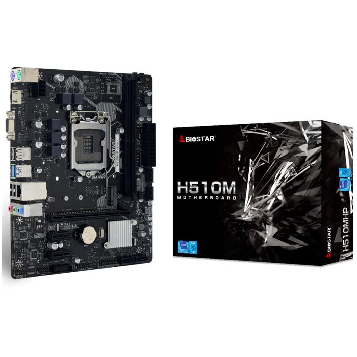 Foto 2 pulgar | Tarjeta Madre Biostar H510mhp Intel 1200 Ddr4 Micro Atx color Negro