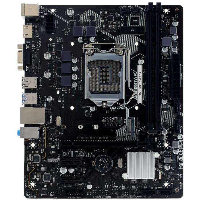 Foto 3 pulgar | Tarjeta Madre Biostar H510mhp Intel 1200 Ddr4 Micro Atx color Negro