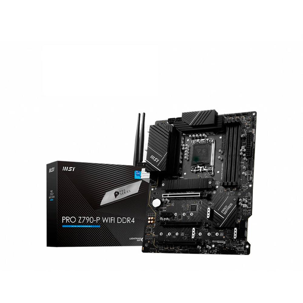 Foto 2 pulgar | Tarjeta Madre Msi Pro Pro Z790-p Wifi Ddr4 Intel Lga1700 Color Negro