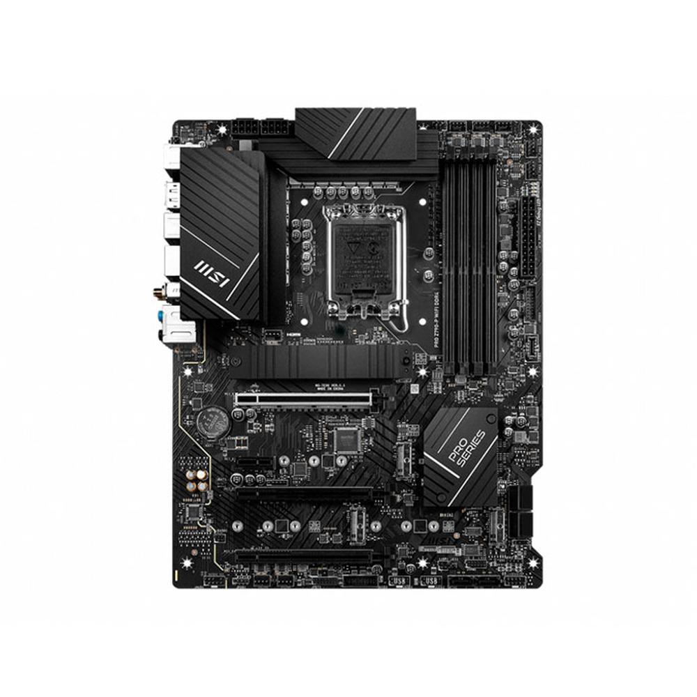 Foto 3 pulgar | Tarjeta Madre Msi Pro Pro Z790-p Wifi Ddr4 Intel Lga1700 Color Negro