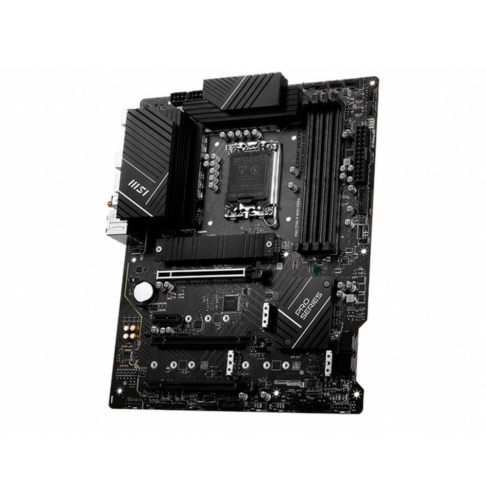 Foto 4 pulgar | Tarjeta Madre Msi Pro Pro Z790-p Wifi Ddr4 Intel Lga1700 Color Negro