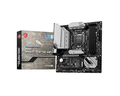 Foto 1 | Tarjeta Madre Msi Micro Atx Mag B560m Mortar Wifi S-1200 Intel B560 Hdmi 128GB Ddr4 - Para Intel - Gris