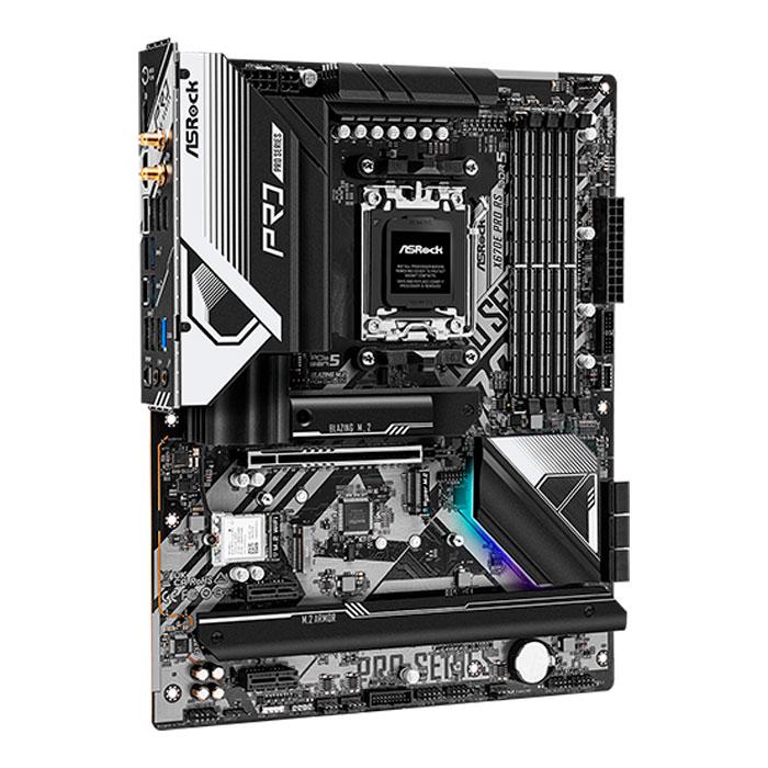 Foto 4 pulgar | Tarjeta Madre Asrock X670e Pro Rs Wifi 6e Am5 Ddr5 Usb C Atx