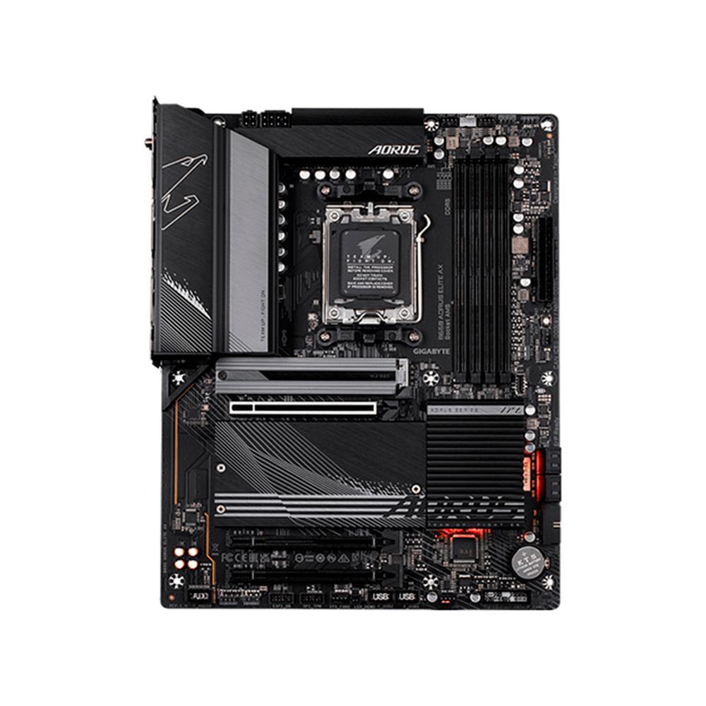 Foto 2 pulgar | Tarjeta Madre AORUS B650 Elite AX AM5 DER5 WIFI 6E USB C ATX color Negro