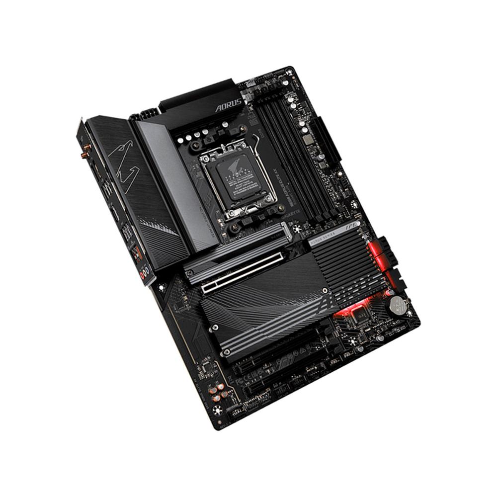 Foto 3 pulgar | Tarjeta Madre AORUS B650 Elite AX AM5 DER5 WIFI 6E USB C ATX color Negro