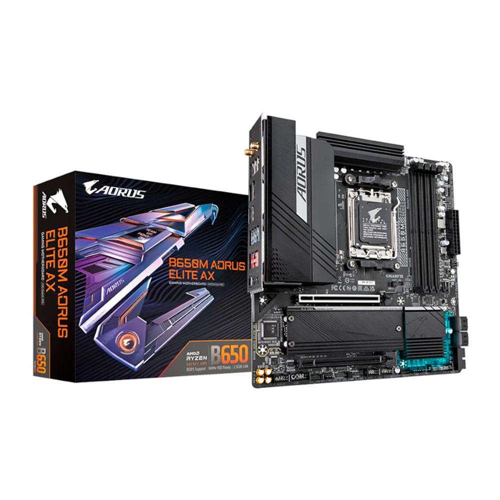 Foto 1 | Tarjeta Madre B650m Aorus Elite AX color Negro