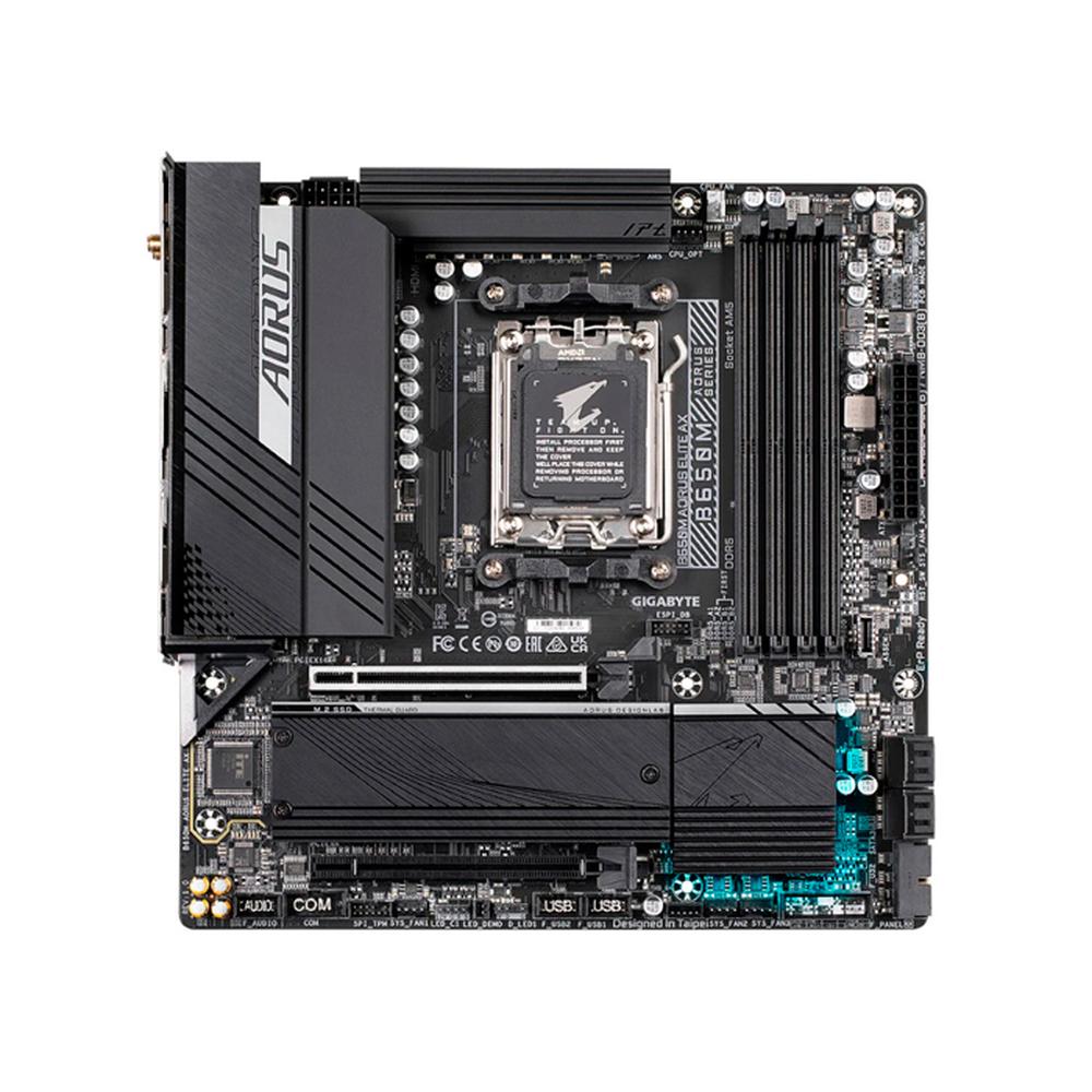 Foto 2 | Tarjeta Madre B650m Aorus Elite AX color Negro