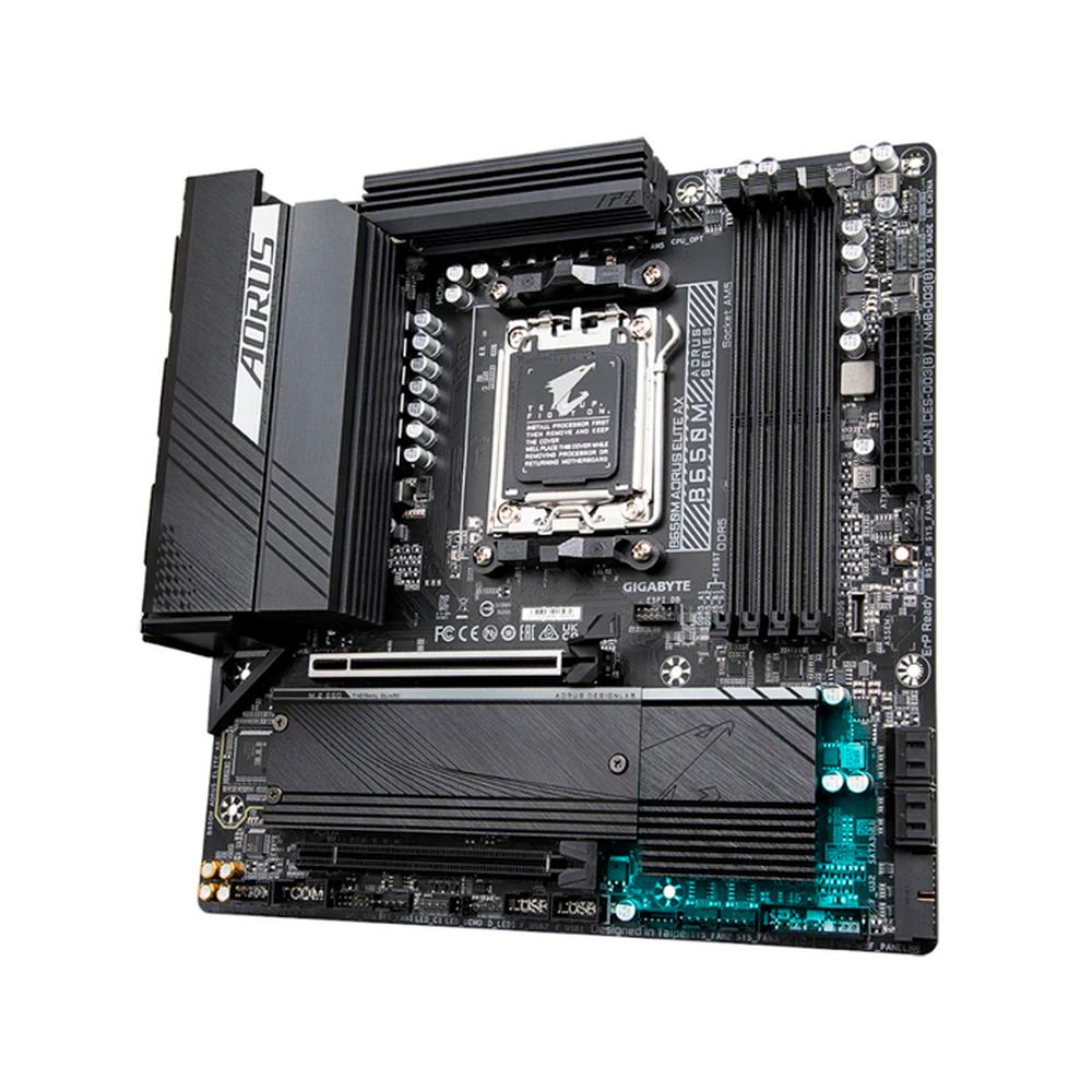 Foto 4 | Tarjeta Madre B650m Aorus Elite AX color Negro