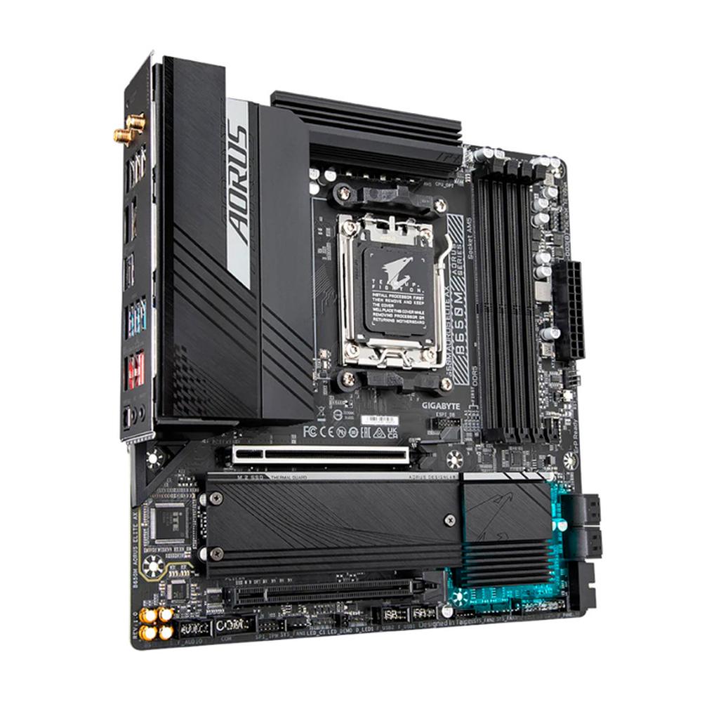Foto 6 | Tarjeta Madre B650m Aorus Elite AX color Negro