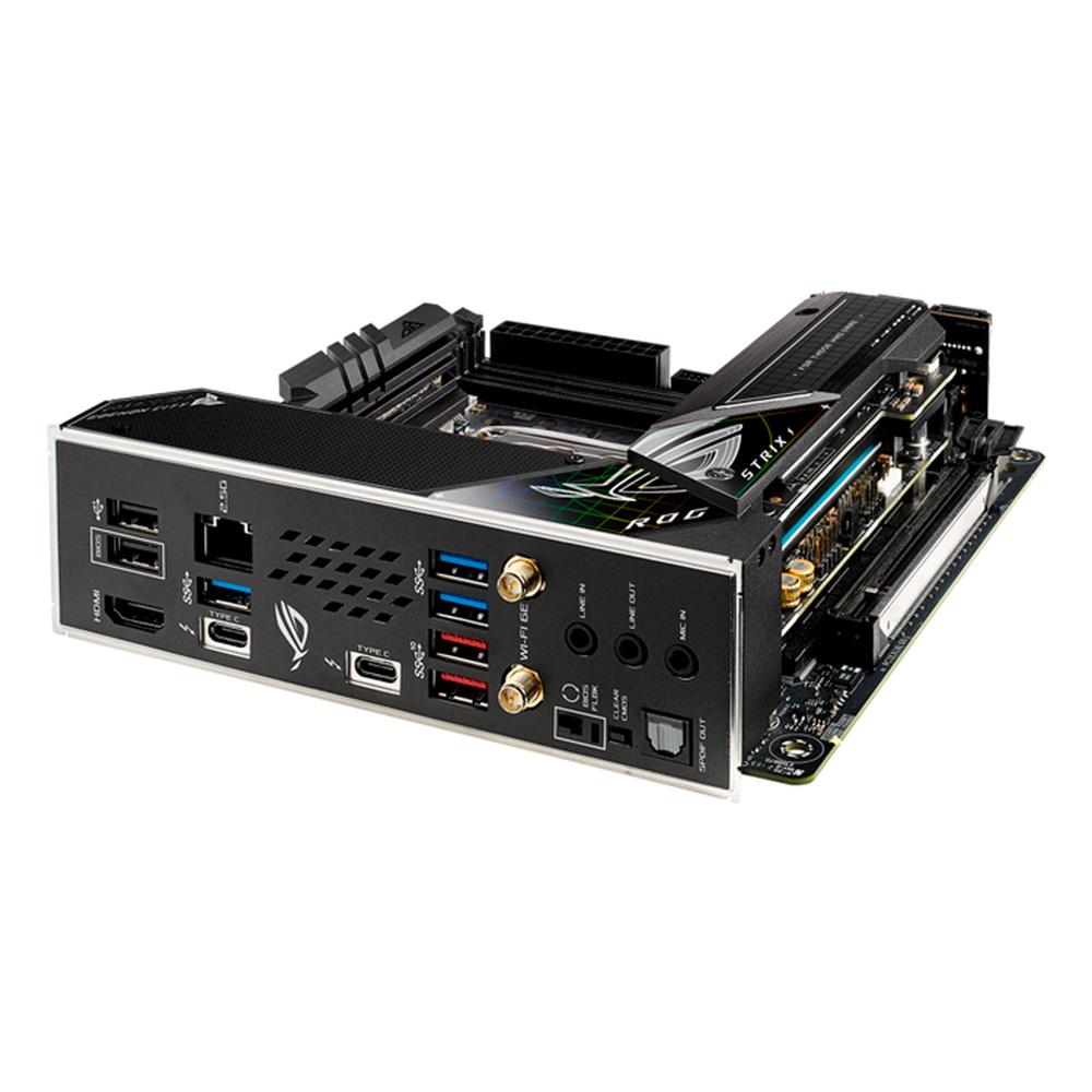 Foto 5 pulgar | Tarjeta Madre Asus Rog Strix Z690-i Gaming Wifi Lga 1700 Ddr5 USB C Mini Itx Negro