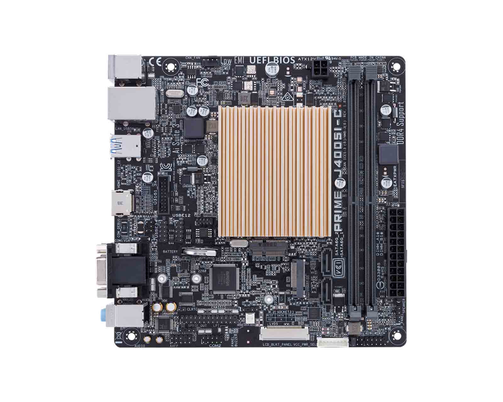 Foto 2 pulgar | Tarjeta Madre Asus Prime J4005i-c Intel Celeron J4005i 2400 Ddr4 Hdmi