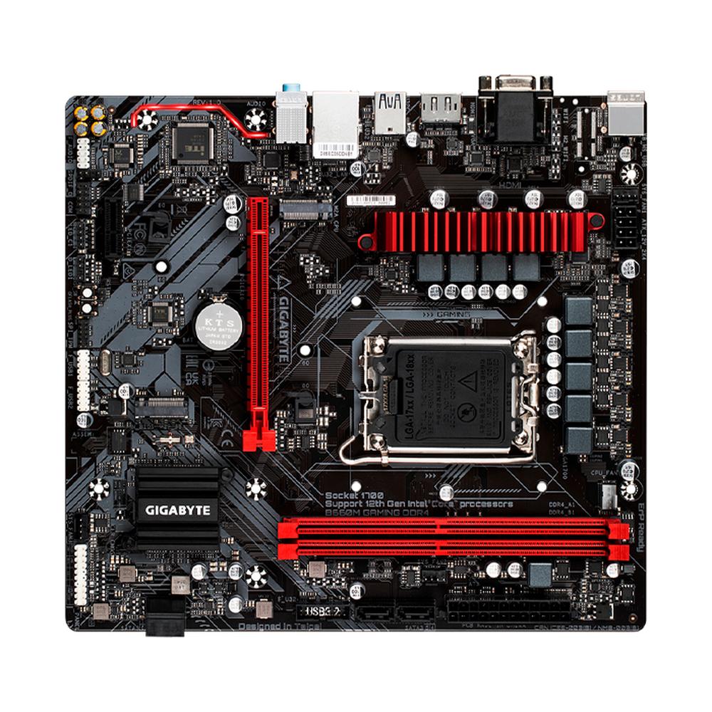 Foto 4 pulgar | Tarjeta Madre Gigabyte B660m Gaming 2x Ddr4 1700 Pcie 4.0 Micro Atx color Negro