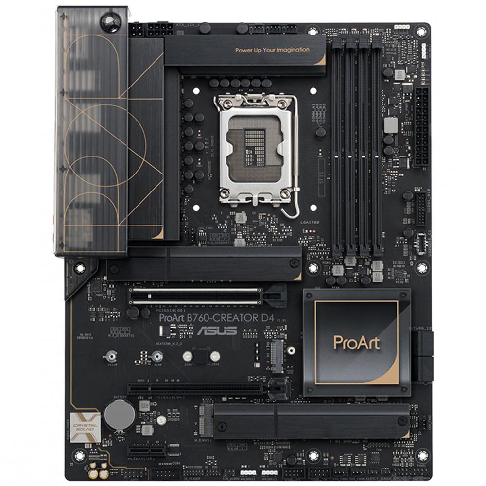 Foto 2 pulgar | Tarjeta Madre Asus ProArt B760-creator D4 1700 PCIE 5.0 4X DDR4 ATX