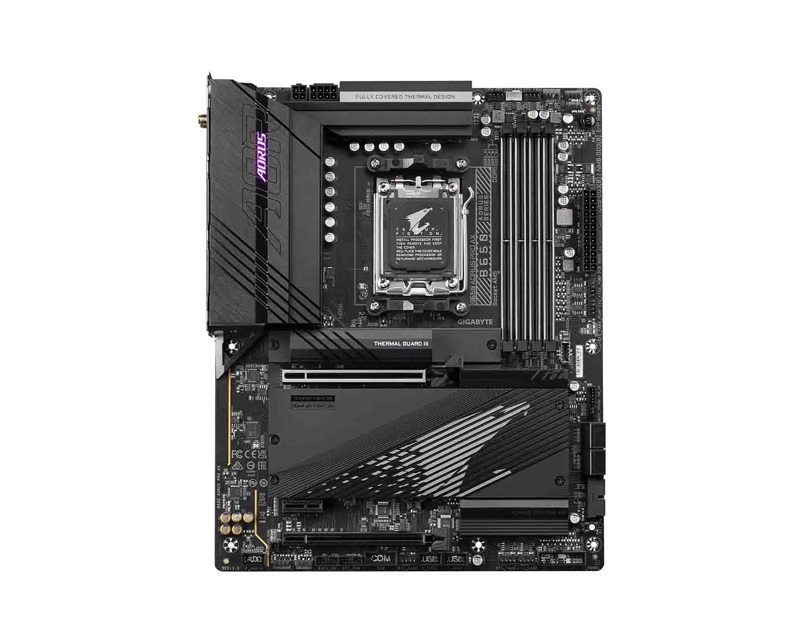 Foto 3 pulgar | Tarjeta Madre Gigabyte B650 Aorus Elite AX S-AM5 AMD B650 HDMI 128gb DDR5 para AMD