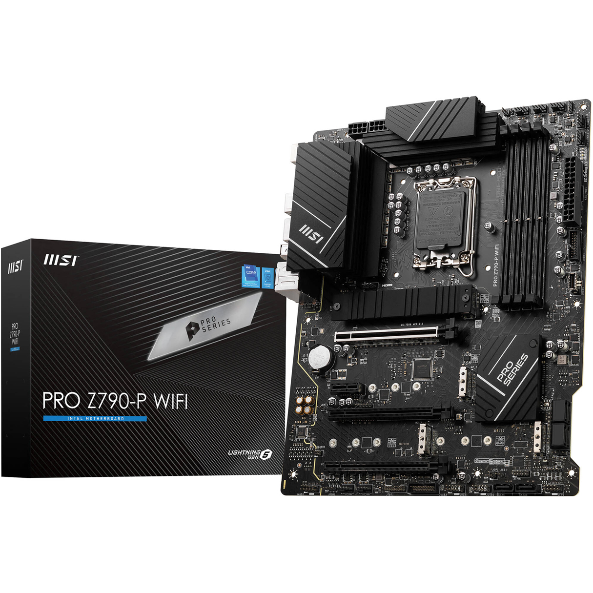 Foto 2 pulgar | Tarjeta Madre MSI PRO Z790-P WIFI LGA 1700 4x DDR5 4x M.2 PCIe 5.0 USB-C WIFI 6E BT 5.3 ATX