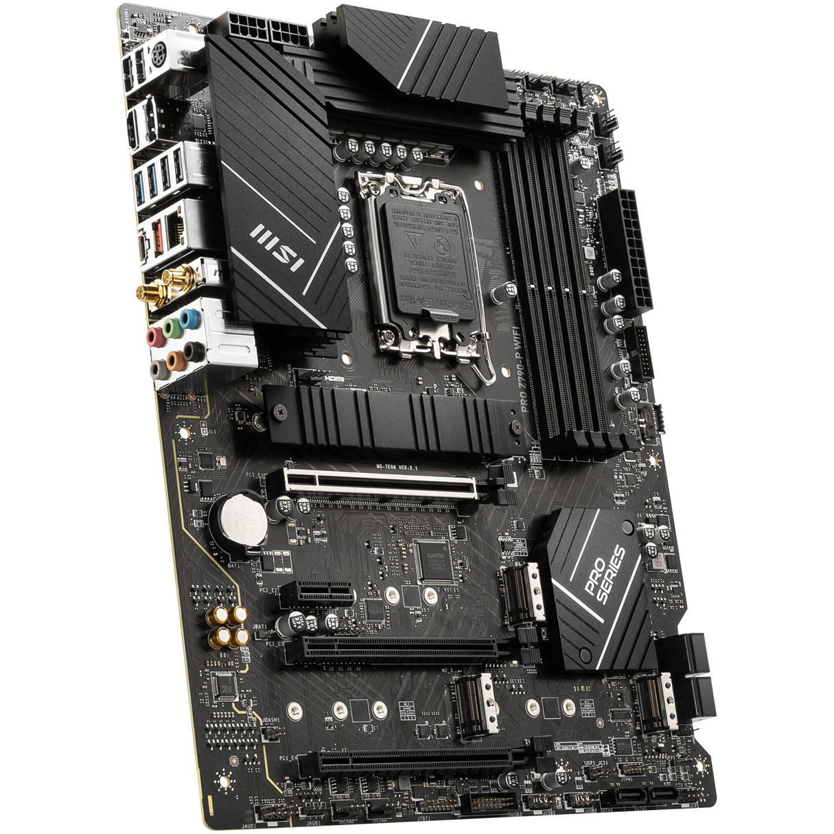 Foto 3 pulgar | Tarjeta Madre MSI PRO Z790-P WIFI LGA 1700 4x DDR5 4x M.2 PCIe 5.0 USB-C WIFI 6E BT 5.3 ATX