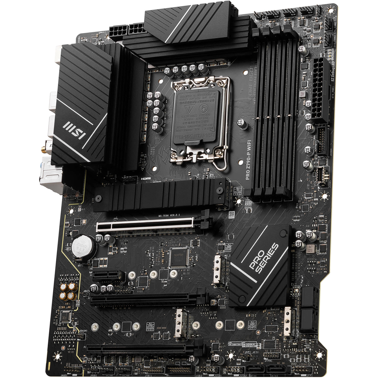 Foto 5 pulgar | Tarjeta Madre MSI PRO Z790-P WIFI LGA 1700 4x DDR5 4x M.2 PCIe 5.0 USB-C WIFI 6E BT 5.3 ATX