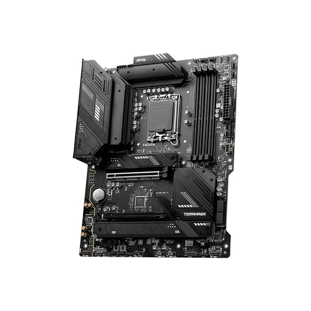 Foto 3 pulgar | Tarjeta Madre MSI Mag B760 Tomahawk Wifi 1700 4x Ddr4 Usb C Bluetooth ATX color Negro