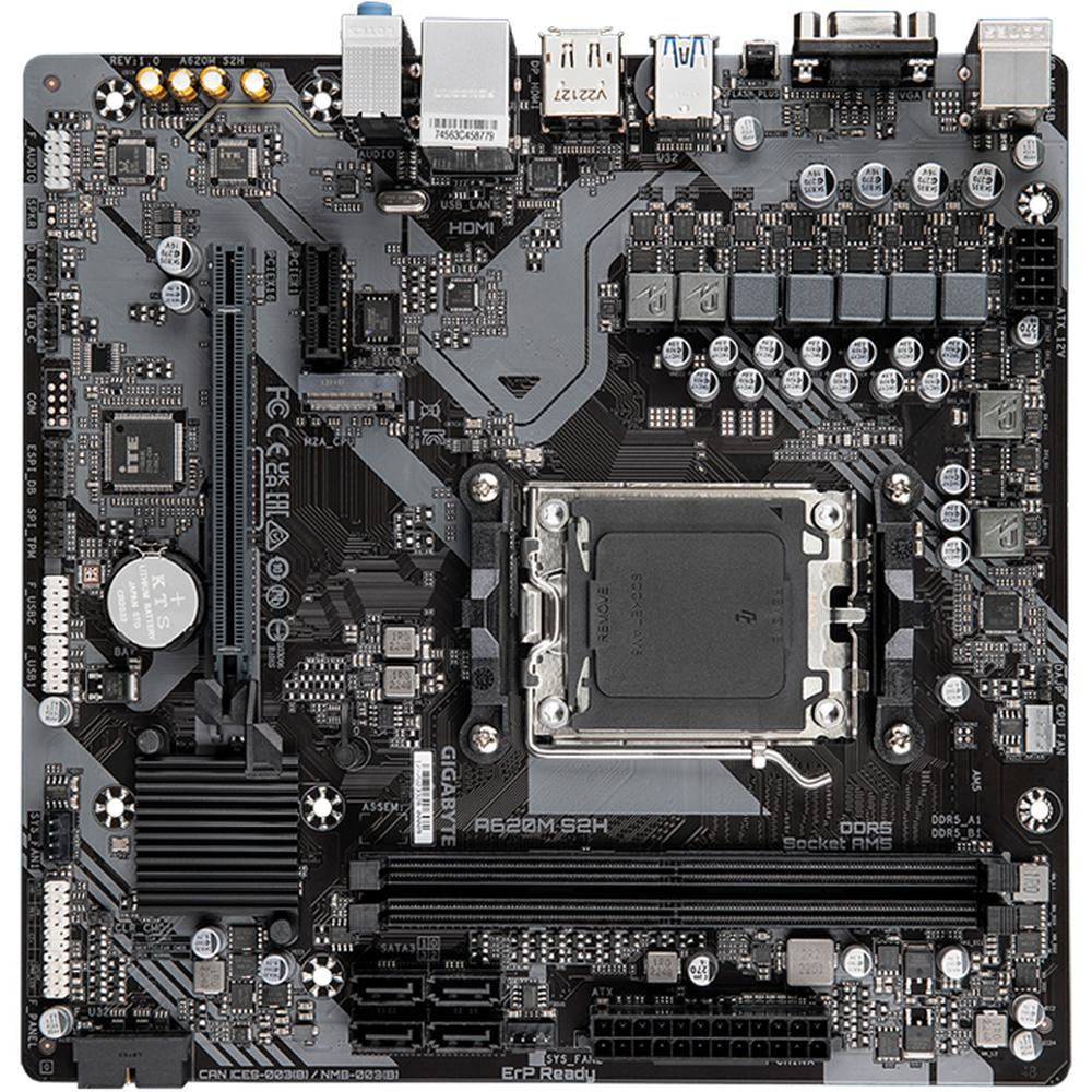 Foto 4 | Tarjeta Madre Gigabyte A620m S2h Amd Am5 Ddr5 Micro Atx