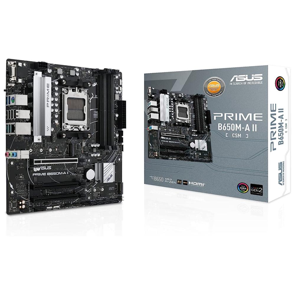 Foto 2 pulgar | Tarjeta Madre Asus Prime B650m-a Ii-csm Amd Am5 Ddr5 Usb C Micro Atx