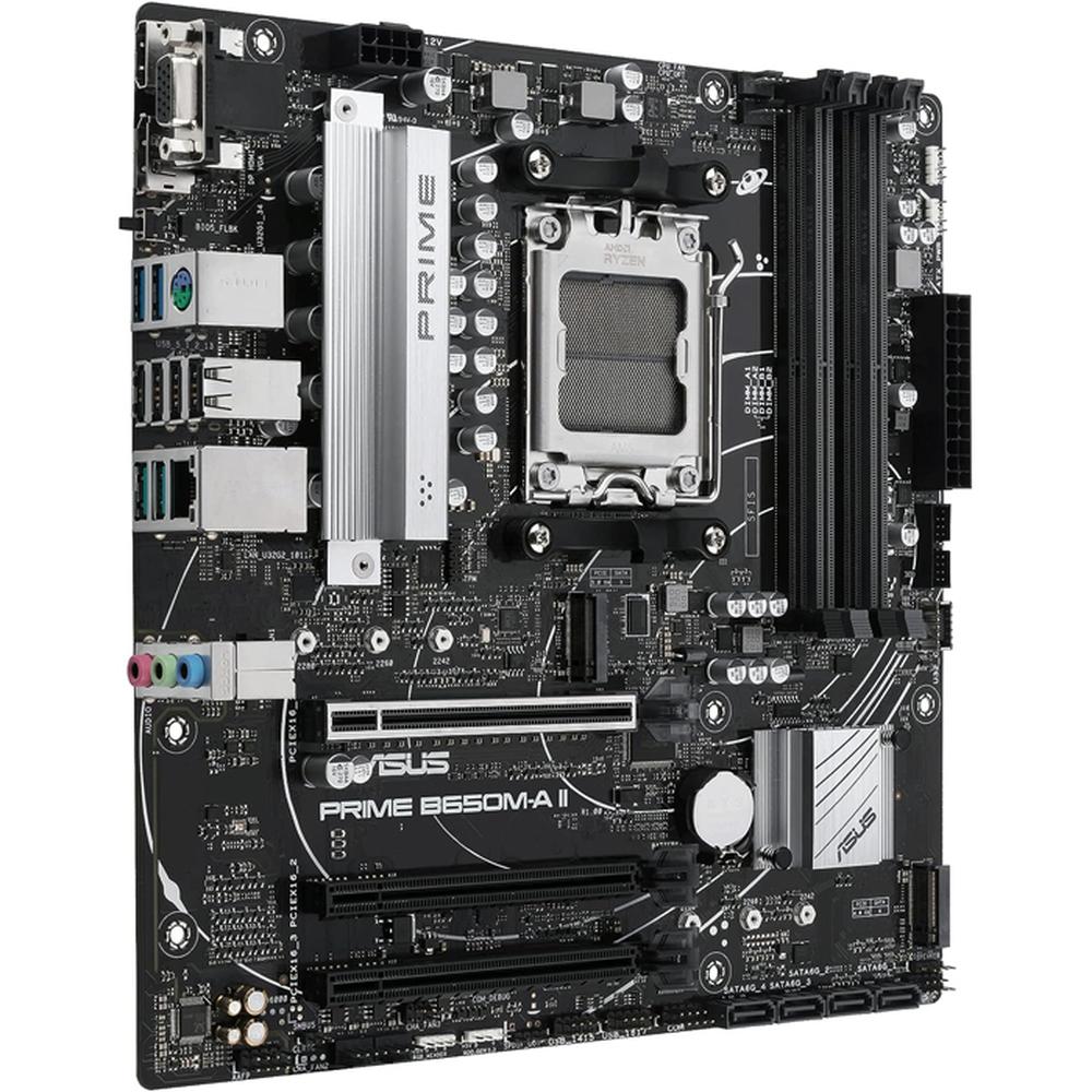 Foto 3 pulgar | Tarjeta Madre Asus Prime B650m-a Ii-csm Amd Am5 Ddr5 Usb C Micro Atx