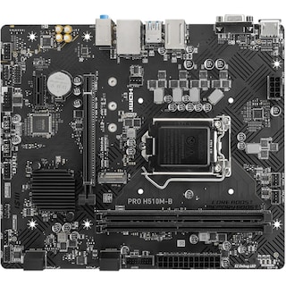 Foto 5 | Tarjeta Madre Msi Pro H510m-b Intel 1200 2x Ddr4 M.2 Pcie 3.0 Micro Atx Color Negro