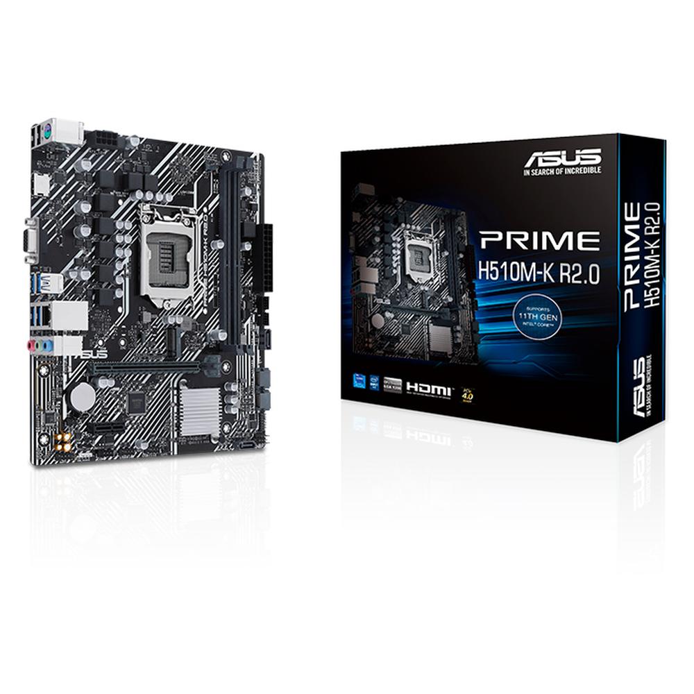 Foto 2 pulgar | Tarjeta Madre Asus Prime H510M-K R2.0 Intel 1200 DDR4 Micro ATX