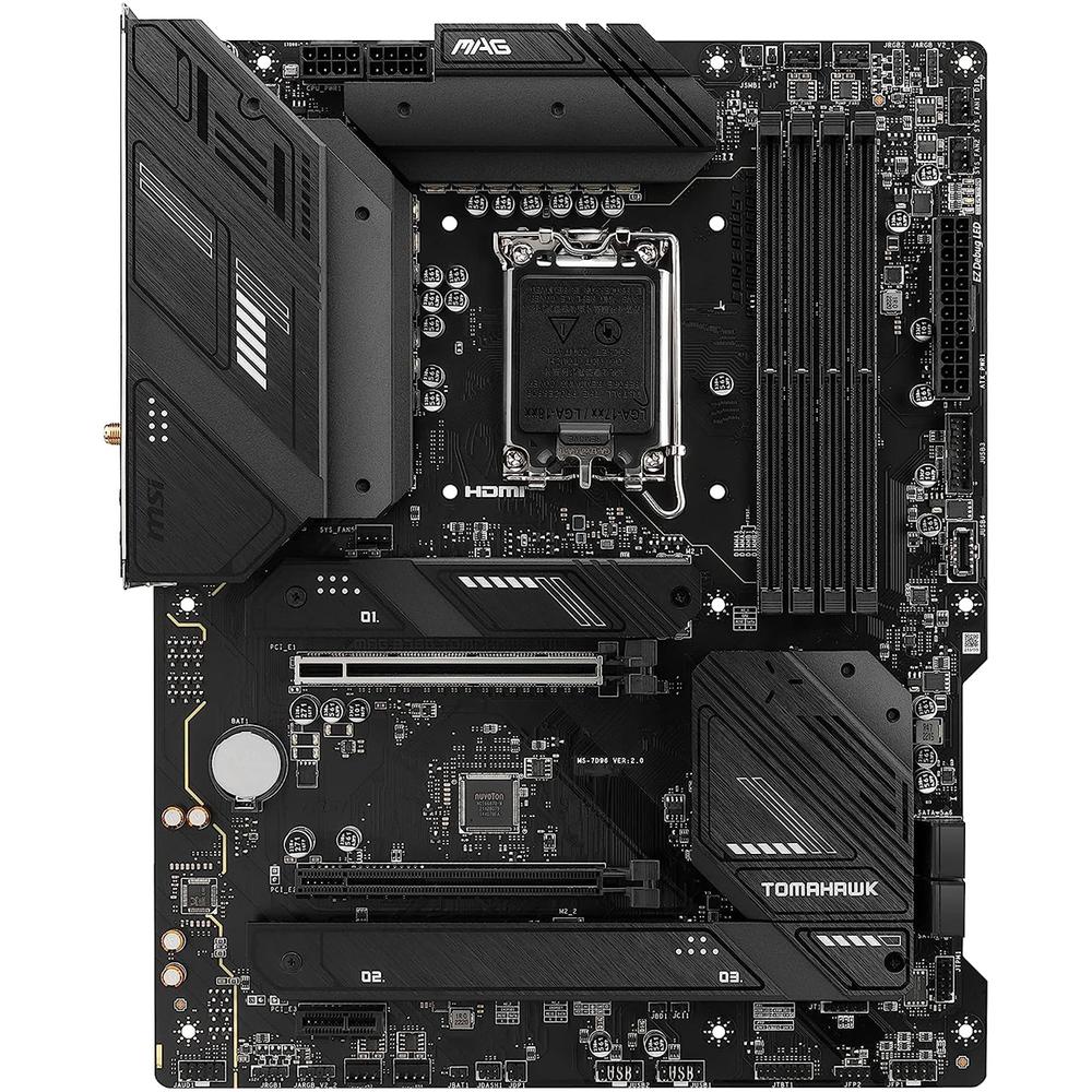 Foto 4 pulgar | Tarjeta Madre Msi Mag B760 Tomahawk Wifi Lga1700 4x Ddr5 3x M.2 Pcie 5.0 Usb-c Wifi 6e Bt 5.3 Atx